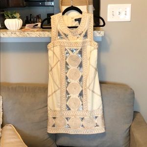Beaded French connection mini dress!